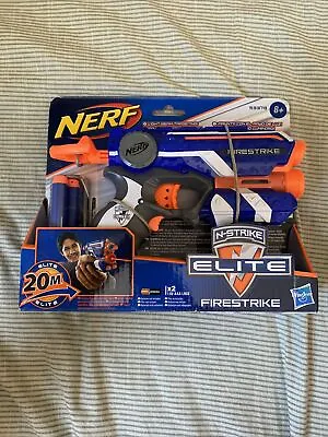 Buy Nerf N-Strike Elite Firestrike Pistol By Hasbro (8yrs+)  ~ NEW & SEALED • 9.99£