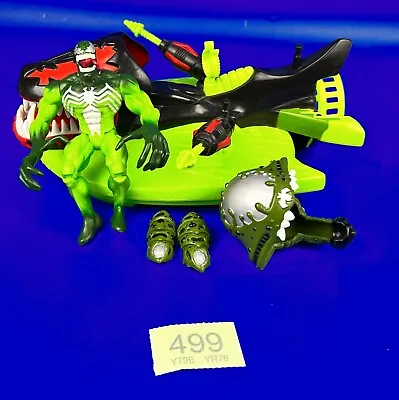 Buy Rare Green Venom Verde Web Splashers  5  Figure Marvel Toybiz 1997 Complete • 35.99£