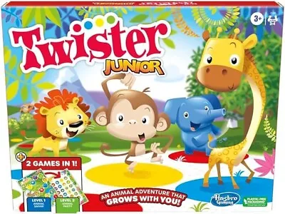 Buy Hasbro Twister Junior Game Kids Party Birthday Game - BRAND NEW • 17.95£
