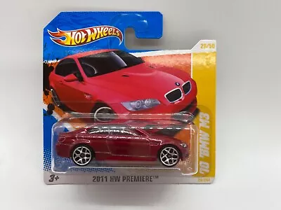 Buy Hot Wheels '10 BMW M3 #26 Metallic Red 2011 Premiere Sealed • 14.95£