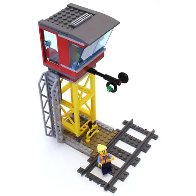 Buy Lego Train City Cargo Signal Box Control Centre Tower From 60198 NEW • 29.99£