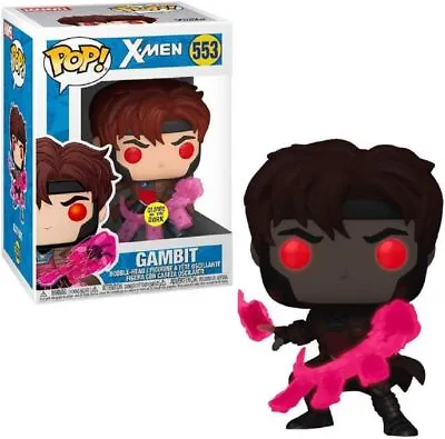 Buy Funko Pop Marvel X-Men - Gambit Glow In The Dark Special Edition 553 • 9.82£