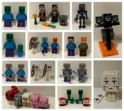Buy Lego Mini Figure - Various Mini Figures - Multi Listing - Minecraft • 4.90£