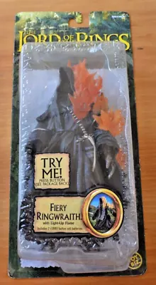 Buy Toybiz Lord Of The Rings Trilogy Fiery Ringwraith With Light-up Flame • 39.99£