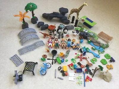 Buy Playmobil City Zoo Animals Figures Accessories Spares Repair Bundle • 14.99£