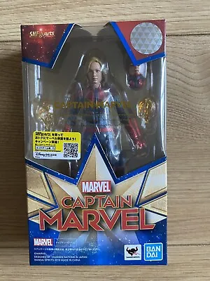 Buy SH Figuarts Captain Marvel Figure MIB Brand New And Unopened!! • 150£