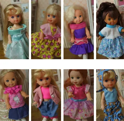 Buy 5set Cute Handmade Clothes Dress For Mini Kelly Mini Chelsea Doll Outfit^^i • 3.22£