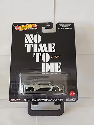 Buy Hot Wheels No Time To Die Aston Martin Valhalla Concept Real Riders N21 • 5.95£