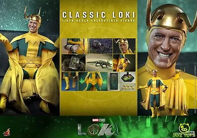 Buy In Stock Hot Toys TMS073 Loki - Classic Loki 1/6 Action Figure Collection Gift • 251.16£
