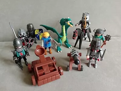 Buy Playmobil Knights Dragon Medieval Castle Weapons Bundle. Figures, Catapult • 15£