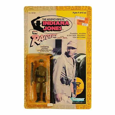 Buy Vintage Kenner Indiana Jones - Indiana Jones In German Uniform - MOC • 357.45£