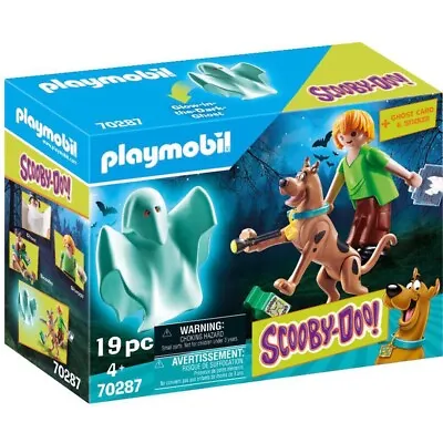 Buy Playmobil 70287 Scooby-Doo! Scooby & Shaggy With Ghost Figure Pack • 6.99£