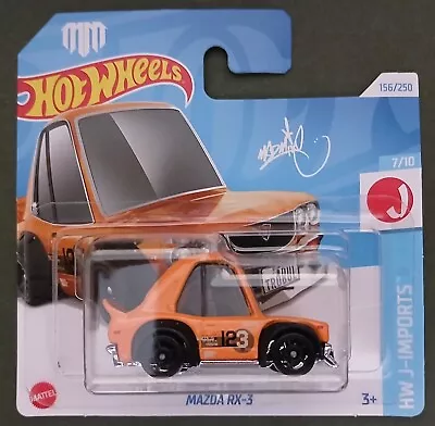 Buy Hot Wheels 2024 Mazda Rx-3, Orange, Short Card. • 3.99£