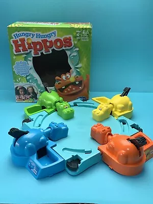 Buy Hasbro Hungry Hungry Hippos Kids Game By Hasbro (4yrs+) 2012 Complete • 15£