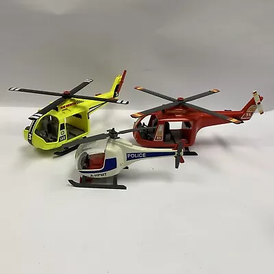 Buy Playmobil Vintage Helicopter Rescue Series 90s Police Not Complete N16 • 5.95£