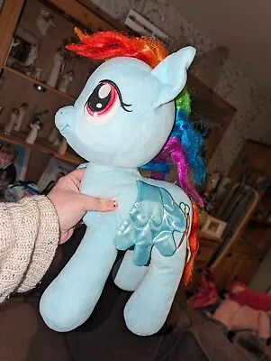 Buy My Little Pony 12  Rainbow Dash Soft Plush Toy Famosa Hasbro Good Condition • 5£