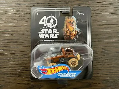 Buy Star Wars 40th Anniversary Hot Wheels (2017) Chewbacca Character Cars Toy New • 9.60£
