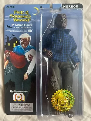 Buy Horror : Face Of The Screaming Werewolf - 8  Action Figure - Mego • 12£