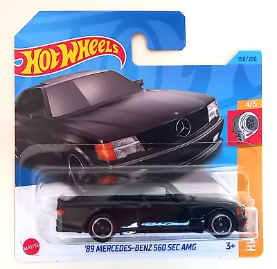 Buy Hot Wheels 'HW TURBO' '89 Mercedes-Benz 560 SEC AMG - 1:64 Scale #72 (2023) • 3.99£
