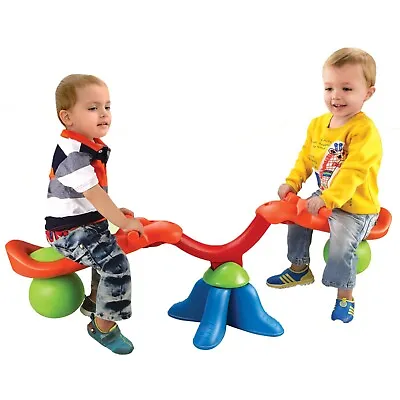 Buy Kids Seesaw Children Toddlers Teeter Totter See Saw Rotating Garden Outdoor Play • 39.99£
