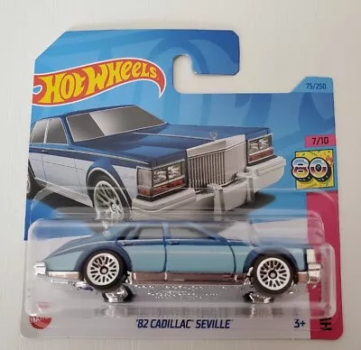 Buy Hot Wheels '82 Cadillac Seville 4.1L V6 Toy Car Diecast 1:64 With Original Box • 9.95£