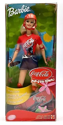 Buy 2001 Coca-Cola Fun Skate Barbie Doll / Special Edition / Mattel 52717, NrfB • 56.44£