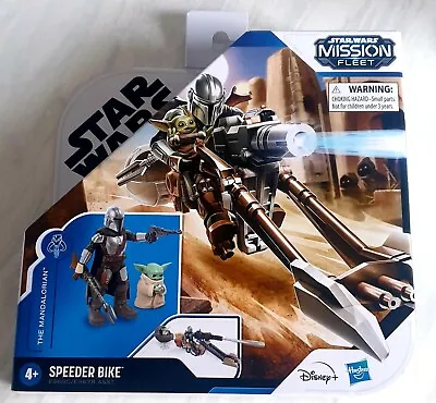 Buy Star Wars Mission Fleet Speeder Bike Features The Mandalorian & Grogu Figures. • 9.95£