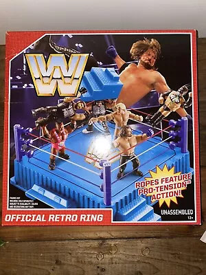 Buy Bnib Sealed Wwe Mattel Retro Series Wrestling Action Figure Ring Hasbro Wwf • 82.99£