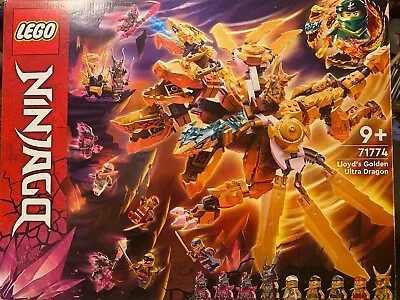 Buy LEGO NINJAGO: Lloyd’s Golden Ultra Dragon (71774) • 120£