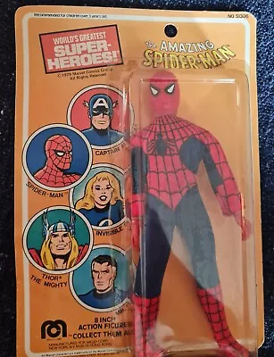 Buy Vintage Spider-Man Action Figure Mego 1979 Sealed In Box • 330£