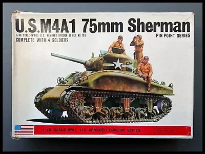 Buy Bandai U.S. M4A1 75mm Sherman 1:48 Model Kit • 55.95£