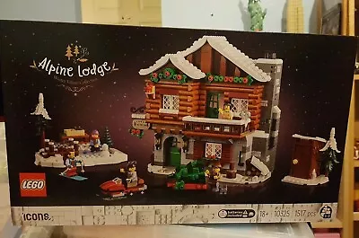 Buy LEGO Alpine Lodge 10325 Winter Village Edition Brand New & Sealed • 89£