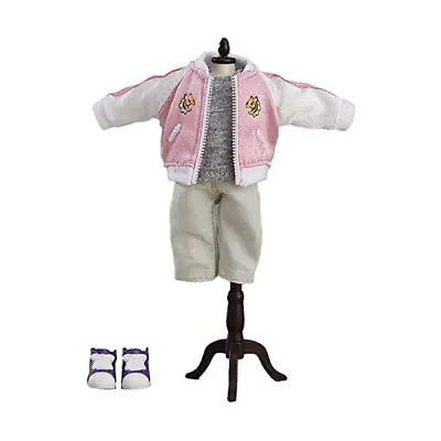Buy Nendoroid Doll: Outfit Set (Souvenir Jacket - Pink) Figure G12624 NEW From J FS • 52.72£