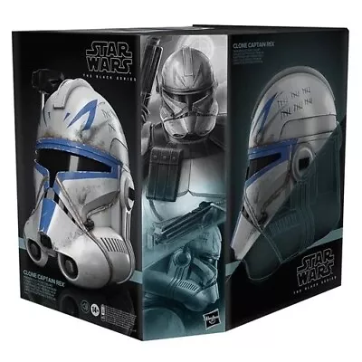 Buy Star Wars The Black Series Captain Rex Premium Electronic Helmet Prop Replica • 134.99£