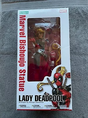Buy Kotobukiya BISHOUJO Marvel LADY DEADPOOL Statue / Figure - Official Product Used • 40£