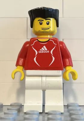 Buy LEGO Soccer Minifigure Soc122s Player - Red - Adidas #10 - 3569 • 7.09£