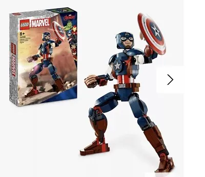 Buy LEGO Marvel 76258 Captain America Construction Figure Age 8+ Brand New Sealed • 18£