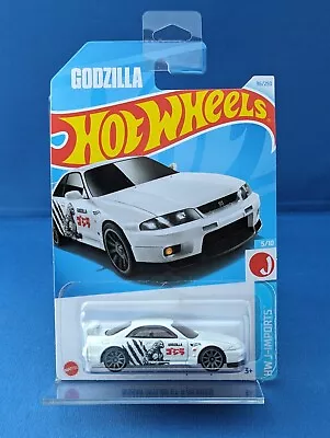 Buy Hot Wheels Nissan Skyline GT-R (BCNR33) White Godzilla Hotwheels 2024 HTC44 NEW • 7.69£