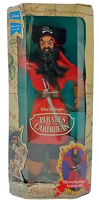 Buy 1993 Mattel Disney Pirates Of The Caribbean Captain Doll / NrfB, Original Packaging Damaged • 57.13£