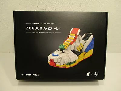 Buy LEGO 47034 ADIDAS ZX 8000 A-ZX L Fan MOC 43 And A Half Overkill Strictly Limited.. • 1,712.89£