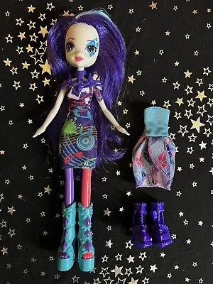 Buy My Little Pony Equestria Girls Rainbow Rocks Dress Up Rarity Doll • 12.50£