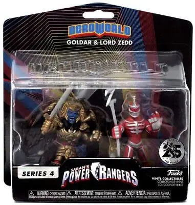 Buy Funko Pop: Power Rangers - Hero World Goldar/zedd 2pk %au% • 18.89£