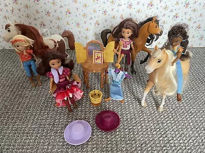Buy Mattel DreamWorks Spirit Untamed Dolls Horses Playset Bundle • 28£
