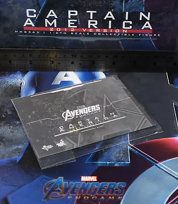 Buy Hot Toys MMS563 Avengers Endgame Captain America 2012 Instructions • 3.99£