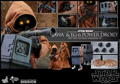 Buy Hot Toys 1/6 Scale Star Wars A New Hope Jawa & Rg-6 Power Droid Mms554 New • 320£