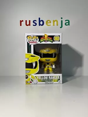 Buy Funko Pop! TV Mighty Morphin Power Rangers Yellow Ranger #362 • 11.99£