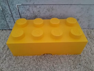 Buy Large Yellow 8 Studded Lego Brick Storage Container • 20£