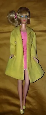 Buy Vintage 1968 Barbie Talking, Sears Exclusive Glamour Group,   The Yellow Go   Coat • 341.33£