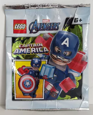 Buy Lego Marvel Avengers Captain America 242212 Polybag Sh818 Iron Man Free P&p • 5.95£