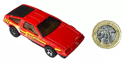 Buy Toy Car Red Hot Wheels Delorean DMC Ncb • 9.65£